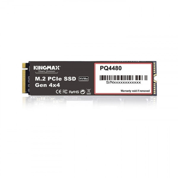Ổ cứng SSD Kingmax Zeus PQ4480 500GB M.2 2280 PCIe NVMe Gen 4x4 (Đọc 3500MB/s - Ghi 2400MB/s) - (KM500GPQ4480)