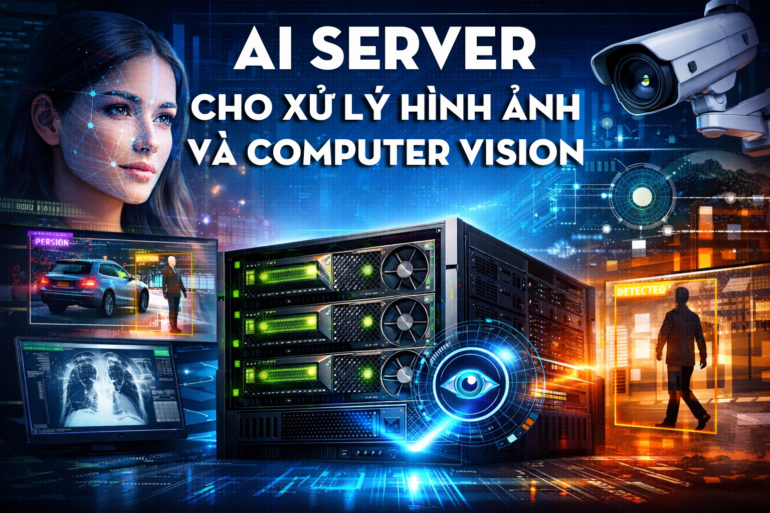 AI server cho xử lý hình ảnh & Computer Vision: nền tảng để biến dữ liệu hình ảnh thành sức mạnh doanh nghiệp