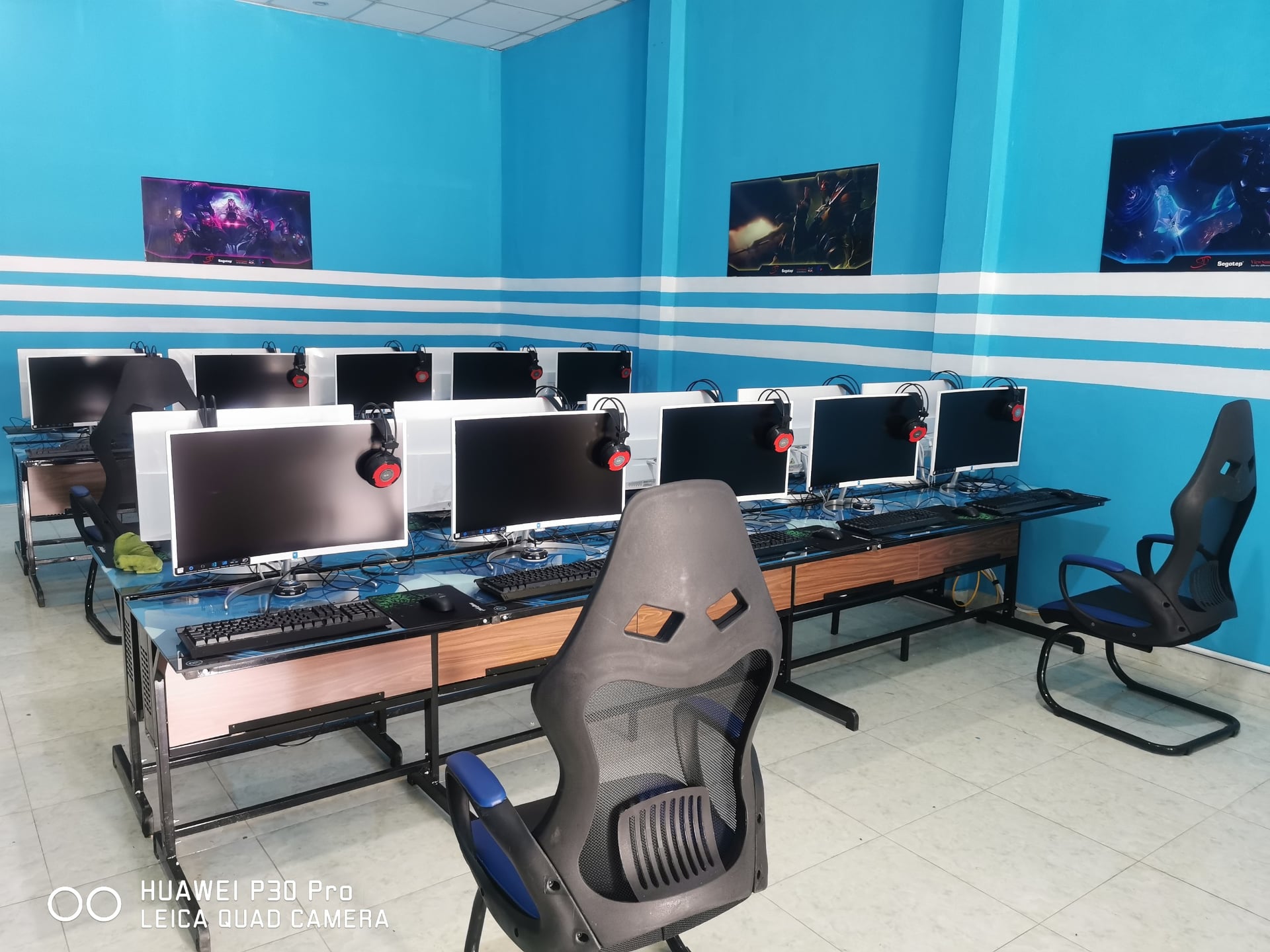 Quốc Đạt Computer - Thi công, lắp đặt phòng game net 20 máy trọn gói tại Tam Đảo - Vĩnh Phúc