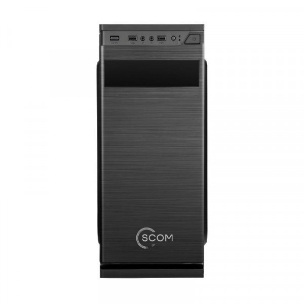 Vỏ Case máy tính SCOM SC168 (Mid Tower/Màu Đen)