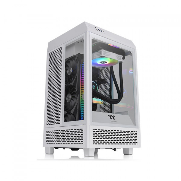 Vỏ Case Thermaltake The Tower 100 Mini Chassis White   ( MiniTower/Màu Trắng )