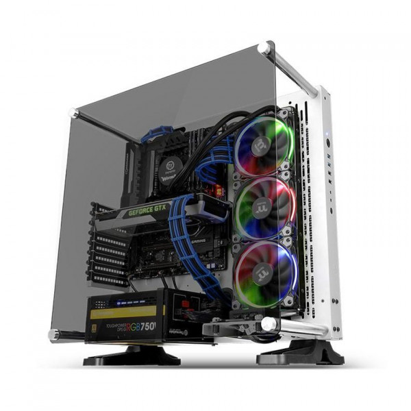 Vỏ Case Thermaltake Core P3 Tempered Glass  (Mid Tower/Màu Trắng) CA-1G4-00M6WN-05