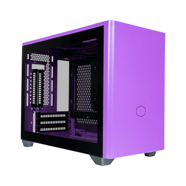 Vỏ case Cooler Master MasterBox NR200P Purple  (Mini ITX Tower/Màu Tím)