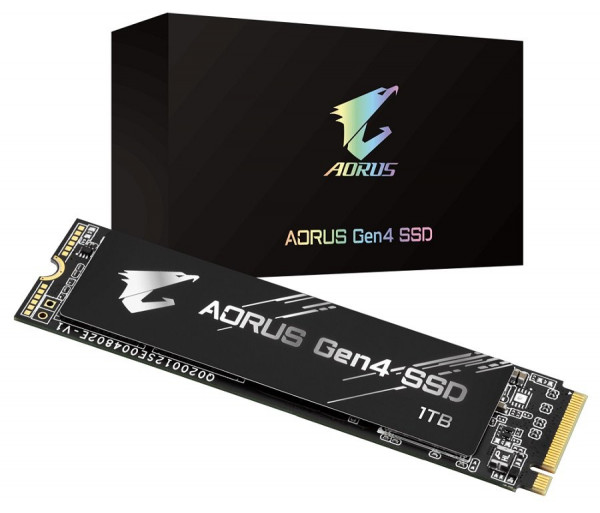 AORUS NVMe Gen 4 SSD 1TB With Heat Sink