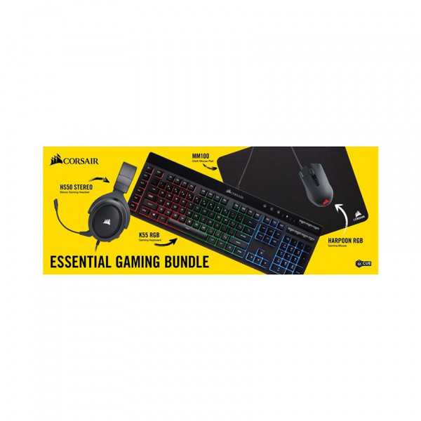 Bộ sản phẩm Corsair Essential Gaming Bundle (CH-9206215-NA)
