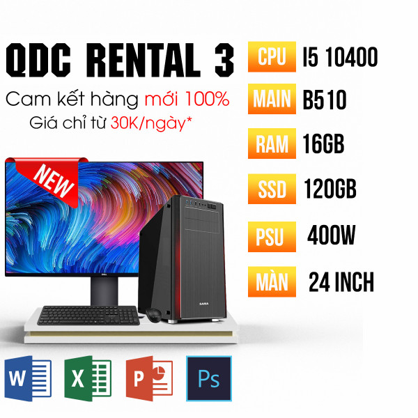 Cấu hình cho thuê máy tính QDC Rental 3