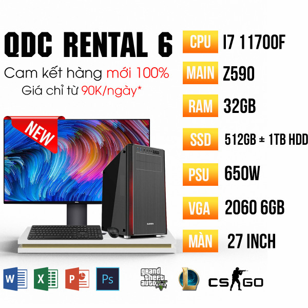 Cấu hình cho thuê máy tính QDC Rental 6