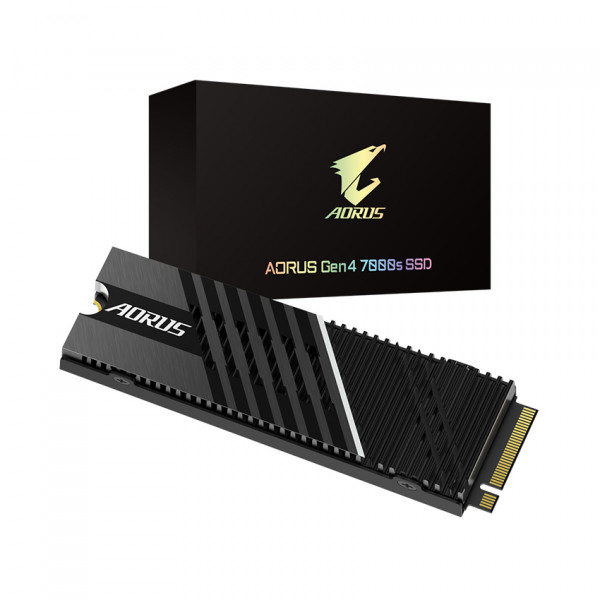 Ổ cứng SSD Gigabyte AORUS 1TB PCIe Gen 4.0x4 (Đọc 7000MB/s, Ghi 5500MB/s - (GP-AG70S1TB)