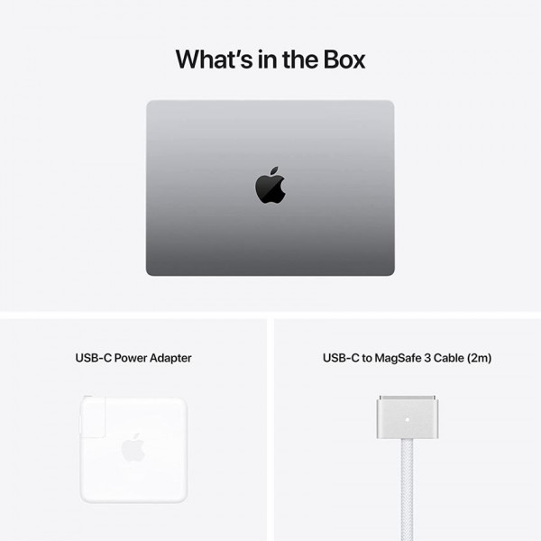 Apple Macbook Pro 14” (MKGQ3SA/A) (Apple M1 Pro/16GB RAM/1TB SSD/14.2 inch/Mac OS/Xám) (2021)