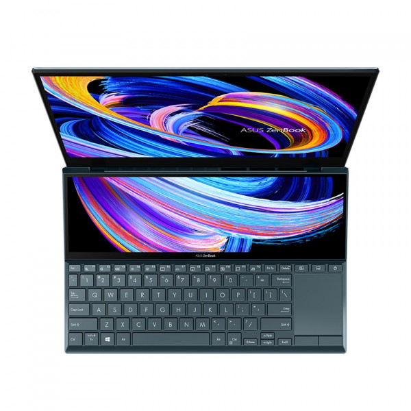 Laptop Asus ZenBook UX482EA-KA268T (i7 1165G7/16GB RAM/1TB SSD/14 FHD Cảm ứng/Win10/Bút/Túi/Xanh)