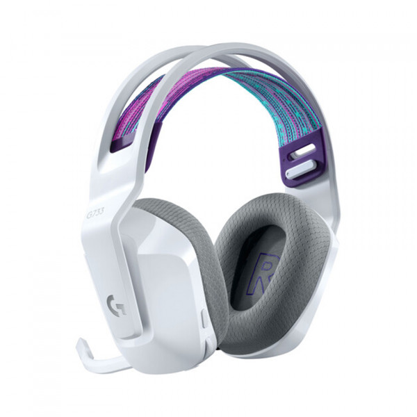 Tai nghe Gaming Logitech G733 LIGHTSPEED Wireless 7.1 RGB White