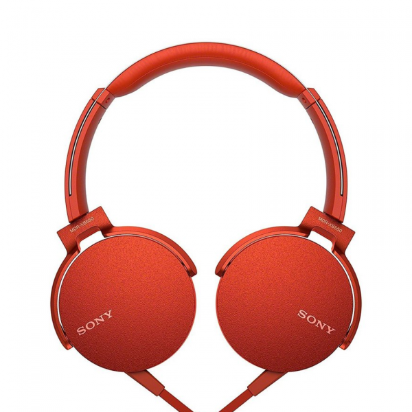 Tai nghe Sony MDR-XB550AP Đỏ