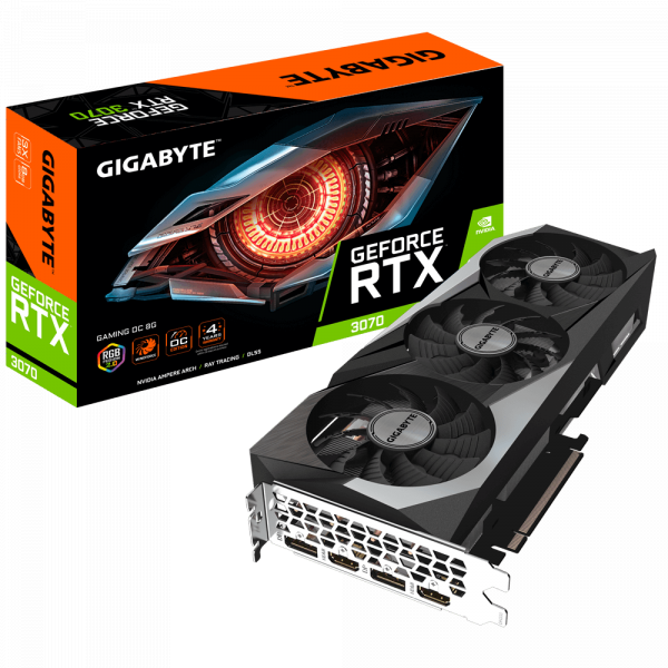Card màn hình GeForce RTX™ 3070 GAMING OC 8G (rev. 2.0)