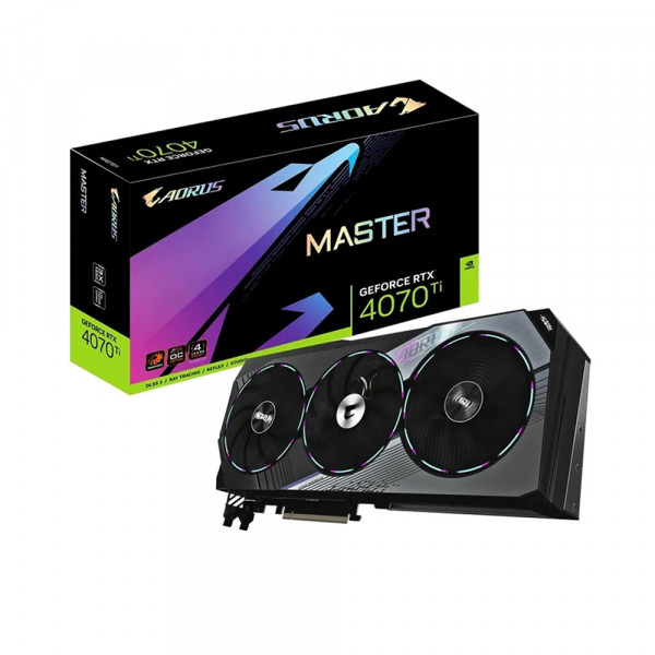 VGA Gigabyte RTX 4070 Ti Aorus Master 12GB (N407TAORUS M -12GD)