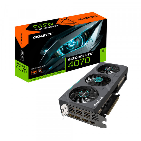VGA Gigabyte RTX 4070 Eagle OC 12GB (N4070EAGLE OC-12GD)