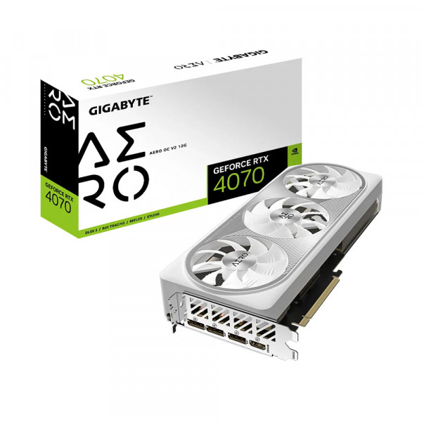 VGA Gigabyte RTX 4070 Aero OC V2 12GB (N4070AERO OC V2-12GD)