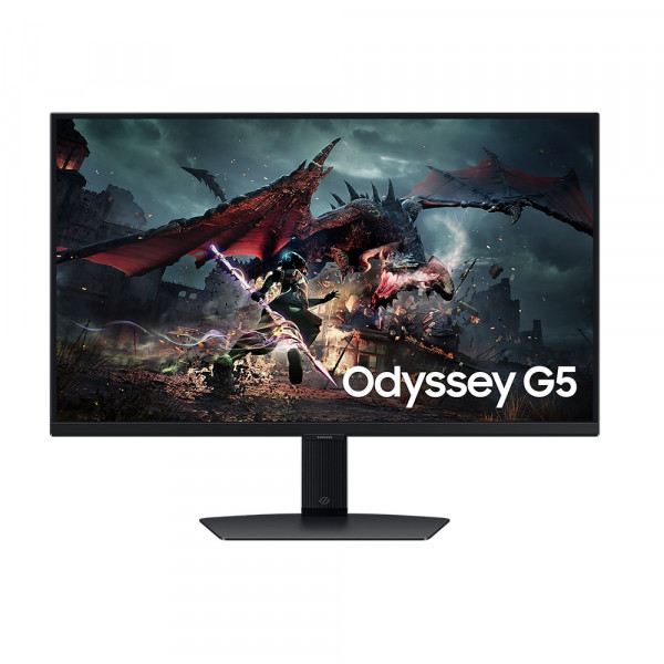 Màn Hình Gaming SAMSUNG Odyssey G5 G50D LS27DG502EEXXV (27 inch - IPS - 2K - 180Hz - 1ms)