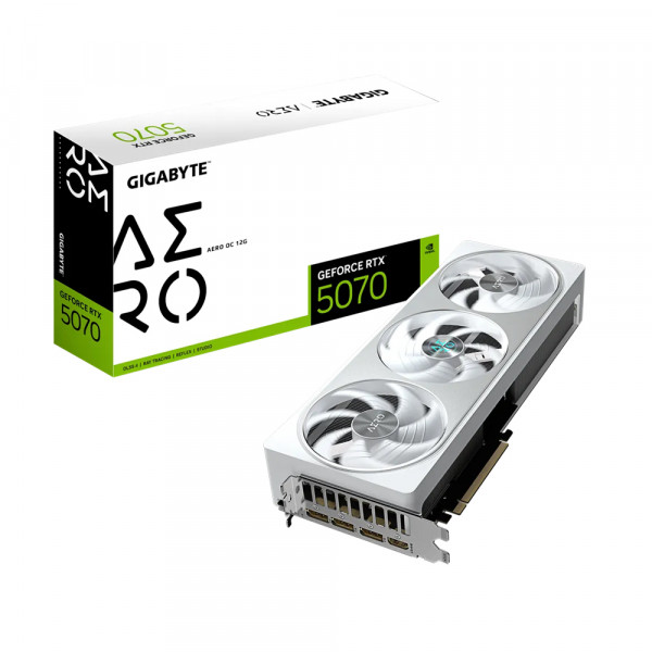 VGA Gigabyte RTX 5070 AERO OC 12GB (N5070AERO OC-12GD)