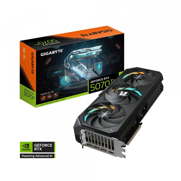 VGA Gigabyte RTX 5070 Ti GAMING OC 16GB (N507TGAMING OC-16GD)