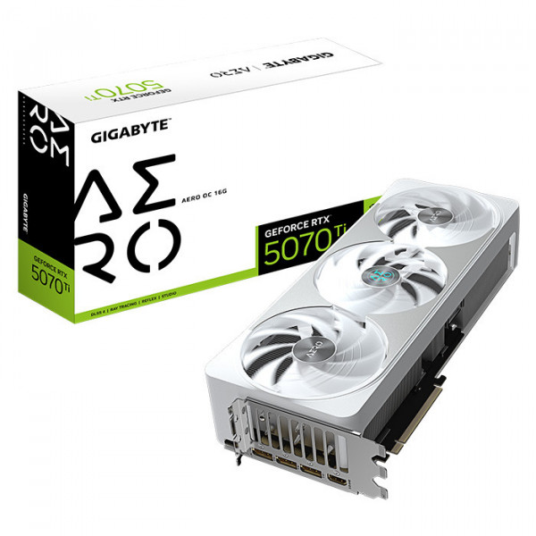 Card Màn Hình Gigabyte GeForce RTX 5070 Ti AERO OC 16G (GV-N507TAERO OC-16GD)