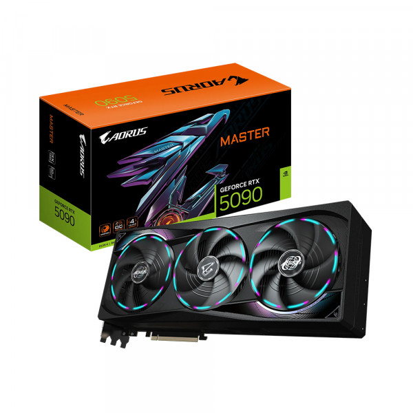 VGA Gigabyte RTX 5090 AORUS MASTER 32GB (N5090AORUS M-32GD)