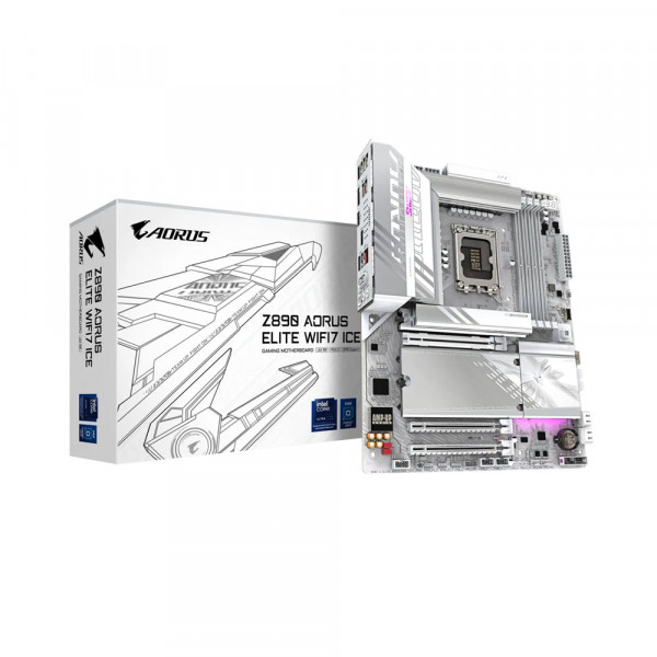 Mainboard Gigabyte Z890 AORUS ELITE WIFI7 ICE DDR5 (Wifi+Bluetooth+Thunderbolt 4)