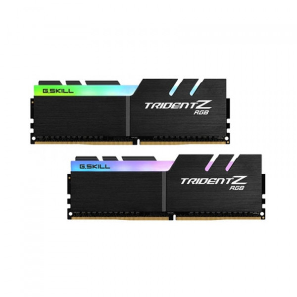 RAM Desktop Gskill Trident Z RGB (F4-3000C16D-32GTZR) 32GB (2x16GB) DDR4 3000MHz