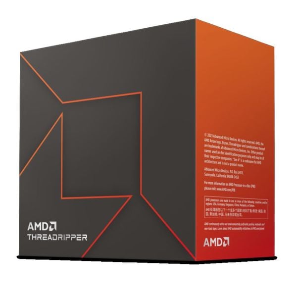 CPU AMD Ryzen Threadripper 7970X (4.0hz up to 5.3Ghz/160MB/32 cores 64 threads/350W/Socket sTR5)