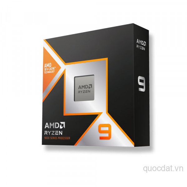 CPU AMD Ryzen 9 9900X3D (AMD AM5 - 12 Core - 24 Thread - Base 4.4Ghz - Turbo 5.5Ghz - Cache 140MB)