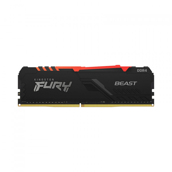 Ram Desktop Kingston Fury Beast RGB (KF432C16BBA/16) 16GB (1x16GB) DDR4 3200Mhz