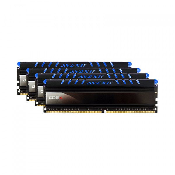 Kit DDRam 4 AVEXIR 16GB/2400 (4*4GB) 4COB - Core (Tản nhiệt -Led xanh)