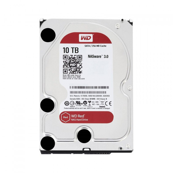 Ổ cứng HDD WD 10TB Red 3.5 inch, 5400RPM, SATA, 256MB Cache (WD101EFBX)