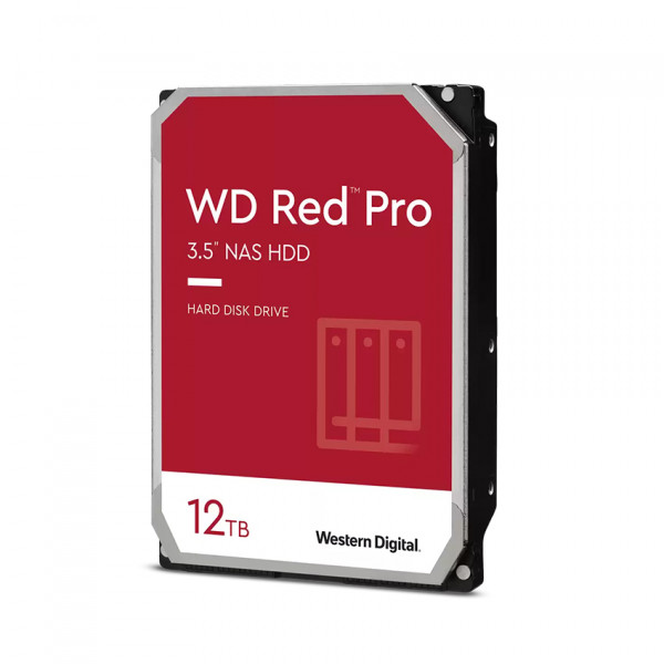 Ổ cứng HDD WD 12TB Red Pro 3.5 inch, 7200RPM, SATA, 256MB Cache (WD121KFBX)