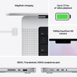 Apple Macbook Pro 14” (MKGQ3SA/A) (Apple M1 Pro/16GB RAM/1TB SSD/14.2 inch/Mac OS/Bạc) (2021)