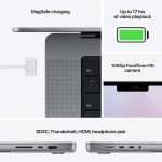 Apple Macbook Pro 16” (MK193SA/A) (Apple M1 Pro/16GB RAM/1TB SSD/16.2 inch/Mac OS/Xám) (2021)