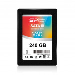 Ổ cứng SSD SILICON POWER V60 240GB SATA3 6Gb/s 2.5 inch (Read 550MB/s, Write 500MB/s)