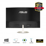 Màn hình Asus VZ27VQ (27 inch/FHD/VA/75Hz/5ms/250nits/HDMI+DP+VGA+DSub+Audio/Cong)