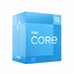 CPU Intel Core i3-12100F (3.3GHz turbo up to 4.3GHz, 4 nhân 8 luồng, 12MB Cache, 58W)- Socket Intel LGA 1700)