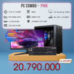 QĐ PC COMBO - PINK (I5 12400F/RTX2060/B660/16GB/256GB/600W)