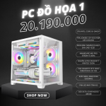 CẤU HÌNH PC ĐỒ HỌA 1 - I512400F/VGA GIGABYTE RTX 3060 WINDFORCE OC 12G 