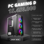 CẤU HÌNH PC GAMING D - I512400F/VGA INNO 3D RTX 3050 TWIN X2 6G GDDR6 