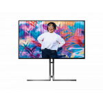 MÀN HÌNH AOC U27U3CV/74 (27 INCH/UHD/NANO IPS/75HZ/4MS/LOA/USB-C)