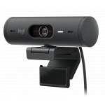 Webcam Logitech BRIO 500 1080p FHD than chì 960-001423