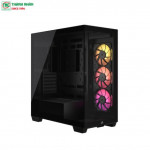 Case Corsair iCUE LINK 3500X RGB Tempered Glass Black (CC-9011280-WW)