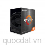 CPU AMD Ryzen 5 5600X (AMD AM4 - 6 Core - 12 Thread - Base 3.7Ghz - Turbo 4.6Ghz - Cache 35MB - No iGPU)
