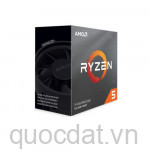 CPU AMD Ryzen 5 3400G, with Wraith Spire cooler/ 3.7 GHz (4.2 GHz with boost) / 6MB / 4 cores 8 threads / Radeon Vega 11 / 65W / Socket AM4