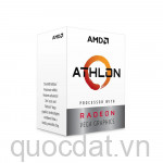 CPU AMD Athlon 3000G (AMD AM4 - 2 Core - 4 Thread - Base 3.5Ghz - Cache 5MB) box