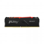Ram Desktop Kingston Fury Beast RGB (KF432C16BBA/16) 16GB (1x16GB) DDR4 3200Mhz